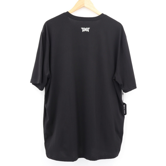 PXG Men's Nobody Period Crew Neck Golf Tee Black Sz 2XL NEW - Picture 2 of 7
